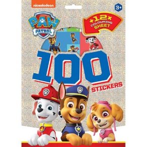 Paw Patrol Stickers st m. 12 tegninger 